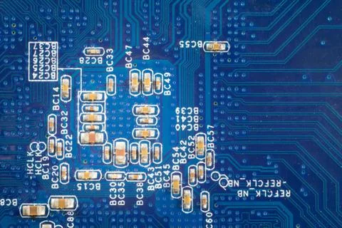 Circuit board background Stock Photos