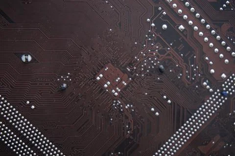 Circuit board background Stock Photos