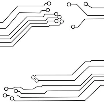 Circuit board background texture Illustrazione stock
