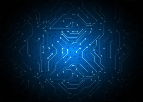 Circuit board background. vector illustration Stock-Illustration