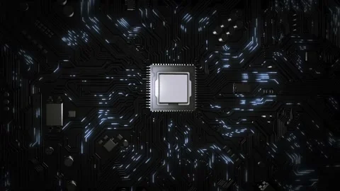 Quantum Chip Stock Footage ~ Royalty Free Stock Videos | Pond5