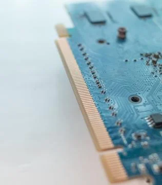 Circuit Board closeup Stock Photos