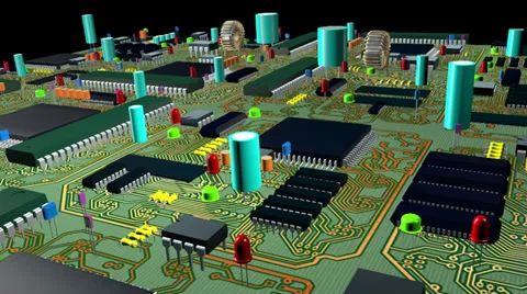 Circuit board color Видео 39267488