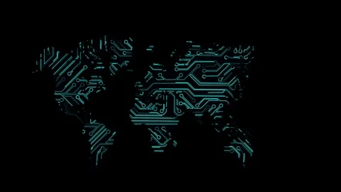 Circuit Board concept. 動画素材 73007663