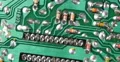 Circuit Board Condensers Microchips Extreme Close Up Computer CPU Network Server 4k or 4k+ Resolution