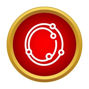 Circuit board connectivity icon for network data 스톡 일러스트