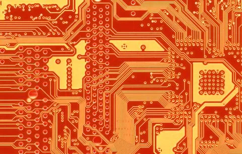 Circuit board cpu Stock Photos