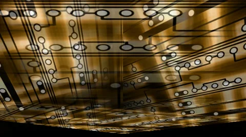Circuit Board Diamond Stockbeeldmateriaal 32267887