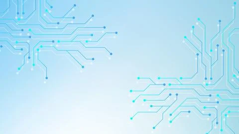Circuit board digital abstract background. Motherboard technology texture design 스톡 일러스트