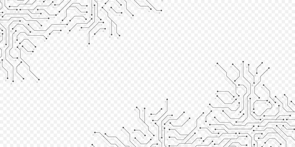 Circuit board digital abstract background. Motherboard technology texture design Illustrazione stock