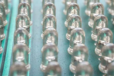 Circuit board diodes Stock Photos