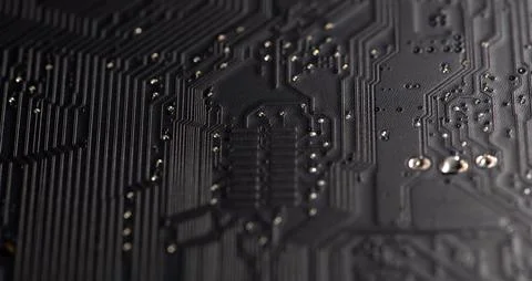 Circuit board with electronic background. Circuit board in macro texture. C.. Foto stock