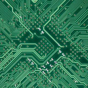 Circuit board electronic square texture Stock Illustration