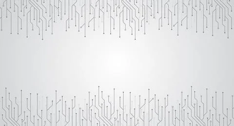 Circuit board electronics digital technology banner. Abstract technology ba.. Stockillustratie