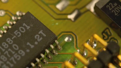 Circuit Board Vídeo Stock 2552576