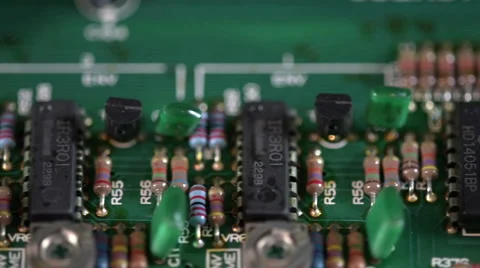 Circuit Board Stock Footage 44071624