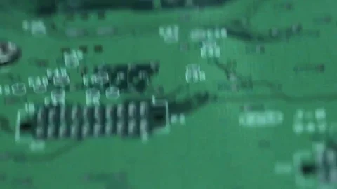 Circuit Board Stock Footage 69232247