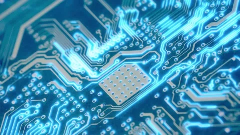 A circuit board Stock Footage 155220785