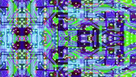 A circuit board 스톡 동영상 157756566