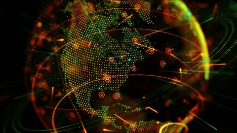 A circuit board 库存影片 157757674