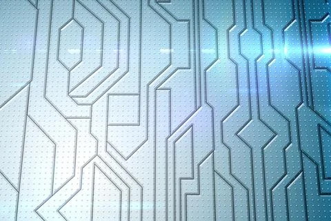 Circuit board on futuristic background 스톡 일러스트