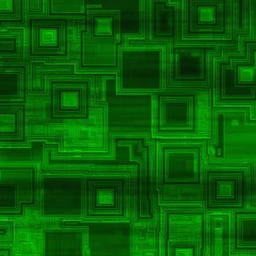 Circuit board green Stock Illustration
