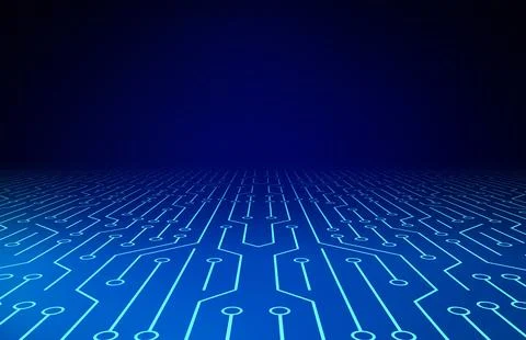 Circuit board. High-tech technology background texture. Pattern abstract. 3.. 스톡 일러스트