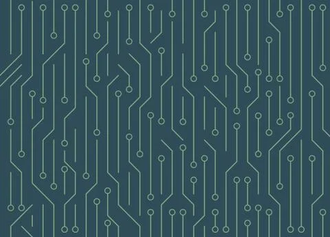 Circuit board. High-tech technology background texture. Pattern abstract illu Stock Photos