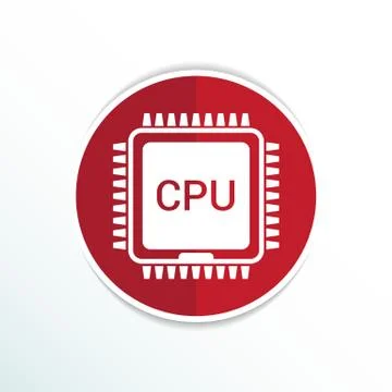 Circuit board  icon Technology scheme square symbol design Stock Illustration