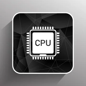 Circuit board  icon Technology scheme square symbol design Stock Illustration