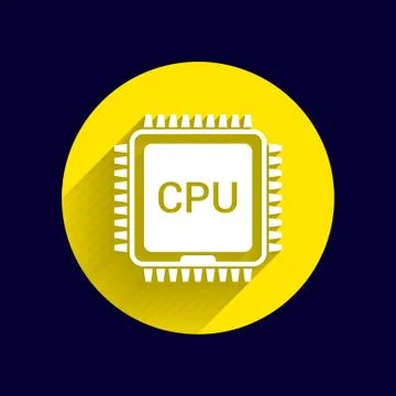Circuit board  icon Technology scheme square symbol design Stock Illustration