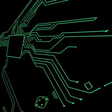 Circuit board Stock Illustration