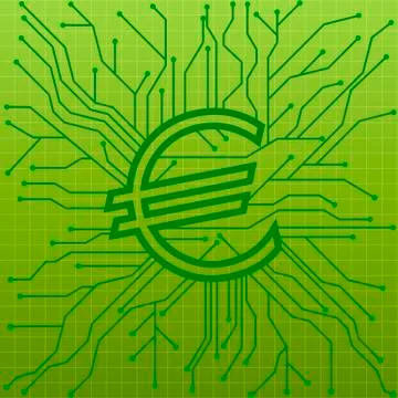 Circuit board Stock Illustration