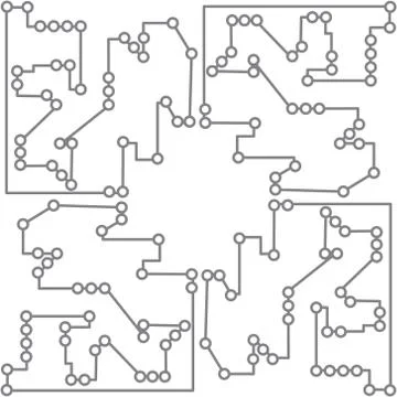 Circuit board Stock Illustration