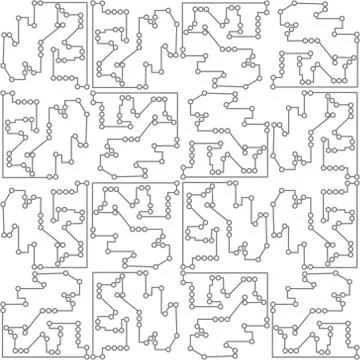 Circuit board Stock Illustration