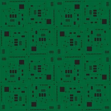 Circuit board Stock Illustration