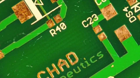 Circuit Board Pan and Scan - Clip 4 Stock Footage 862974