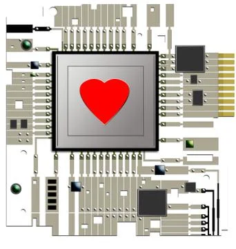 Circuit Board Foto stock