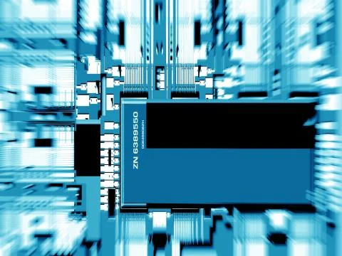 Circuit Board Foto stock