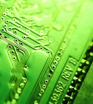 Circuit board Stockfoto's