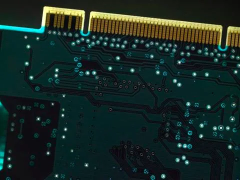 Circuit board Foto stock
