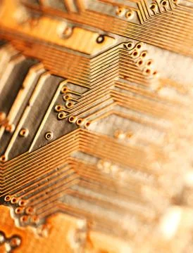 Circuit board Stockfoto's