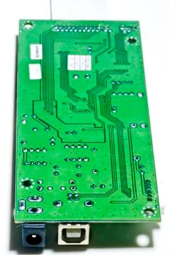 Circuit board of a scanner Stock Photos