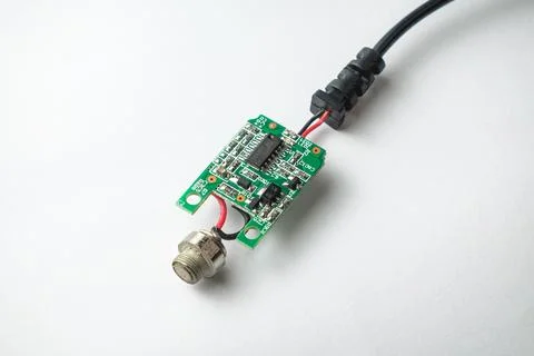 Circuit board showcasing innovative technology in electronics development Stock Photos