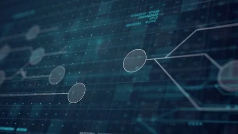 Circuit Board Technology Background 4K Loop Animation Stock Footage 70596623