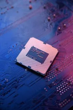 Circuit board. Technology background. Central Computer Processors CPU concept 스톡 사진