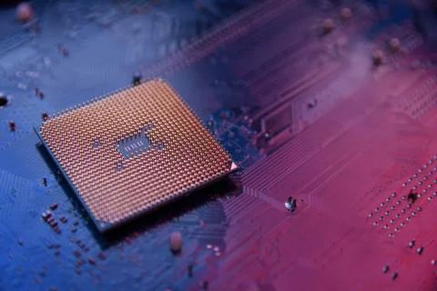 Circuit board. Technology background. Central Computer Processors CPU concept 스톡 사진