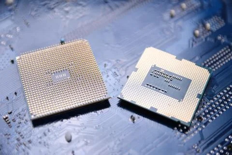 Circuit board. Technology background. Central Computer Processors CPU concept 스톡 사진