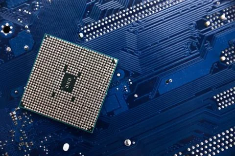 Circuit board. Technology background. Central Computer Processors CPU concept 스톡 사진