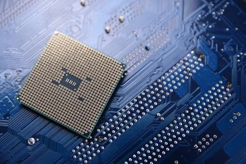 Circuit board. Technology background. Central Computer Processors CPU concept 스톡 사진
